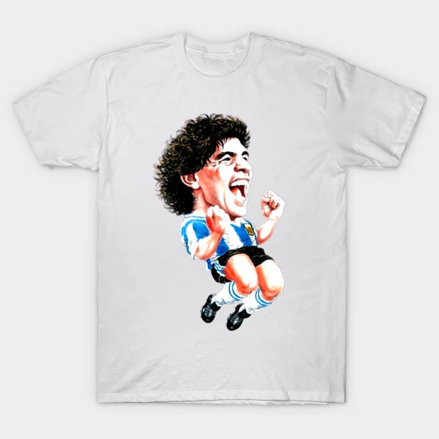 Rip Diego Maradona T-Shirt by GEULISPISAN